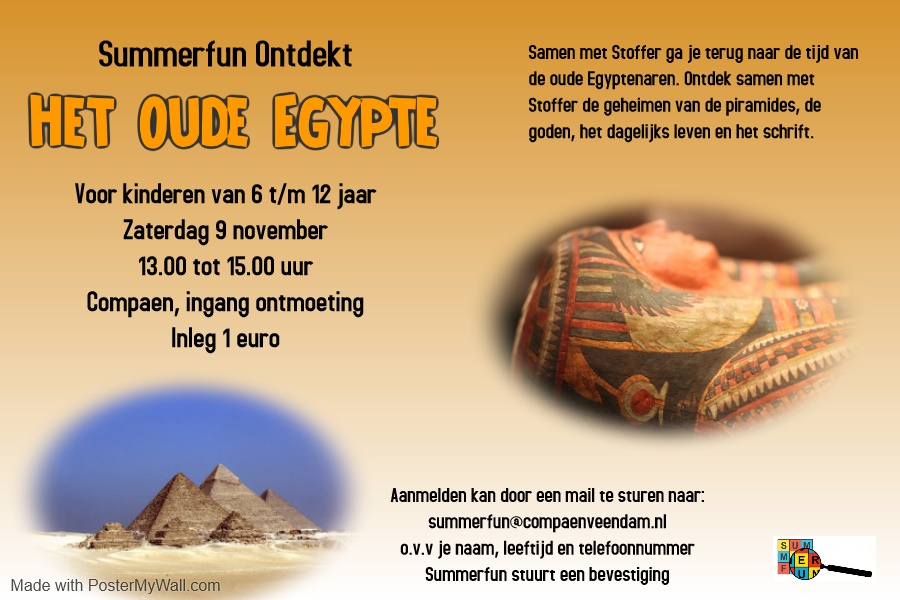 Summerfun Ontdekt Egypte poster.jpg